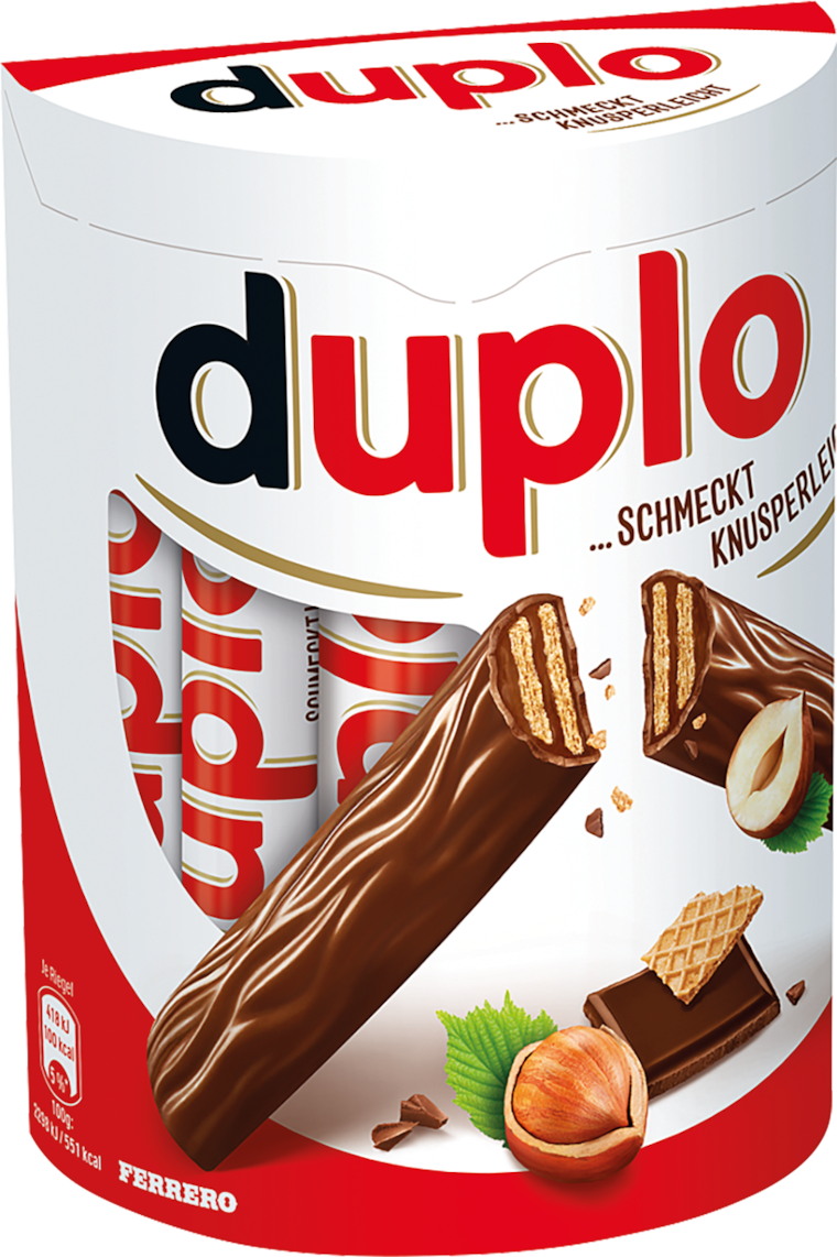Ferrero Duplo, Hanuta oder Kinderriegel