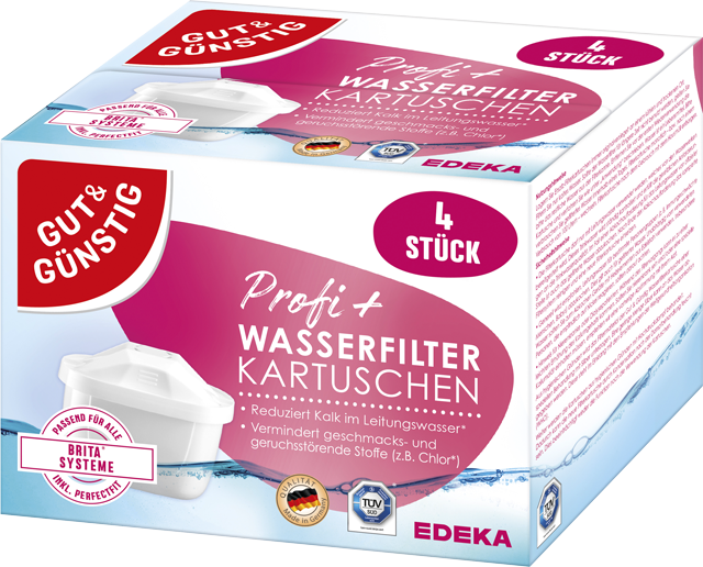 Gut & Günstig Wasserfilterkartuschen