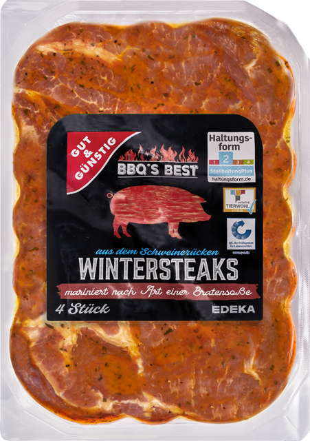 Gut & Günstig Wintersteaks 