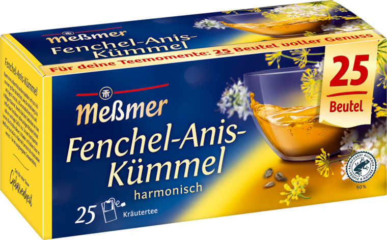 Meßmer Kräutertee oder Früchtetee