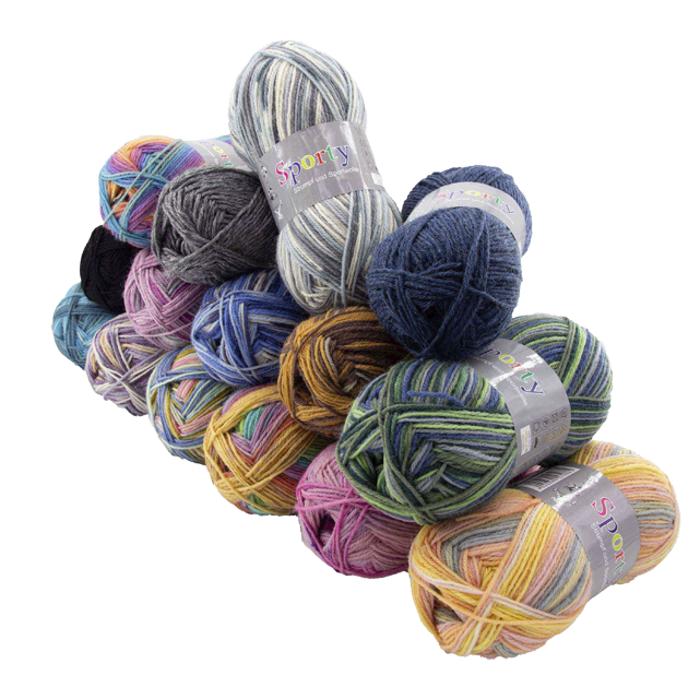 Twister Sporty Strumpf-/Sportwolle