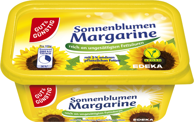 Gut & Günstig Sonnenblumen Margarine