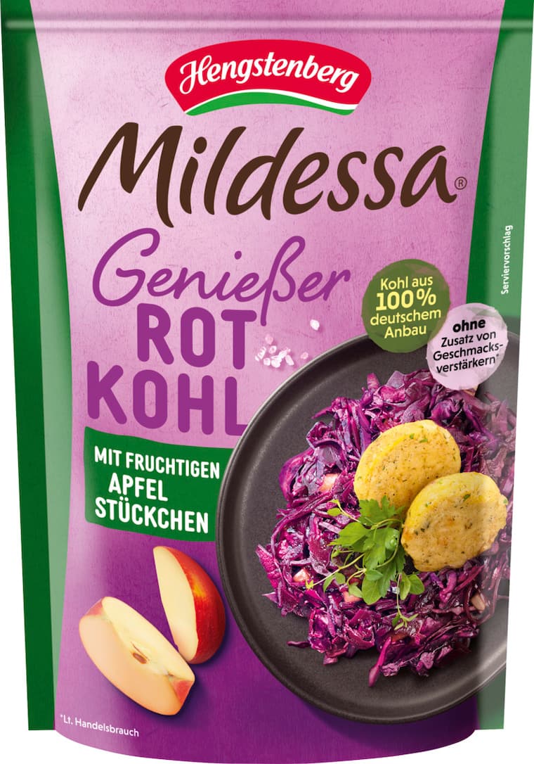 Hengstenberg Mildessa Genießer Rotkohl