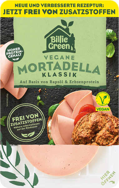 Billie Green Vegane Salami oder Mortadella