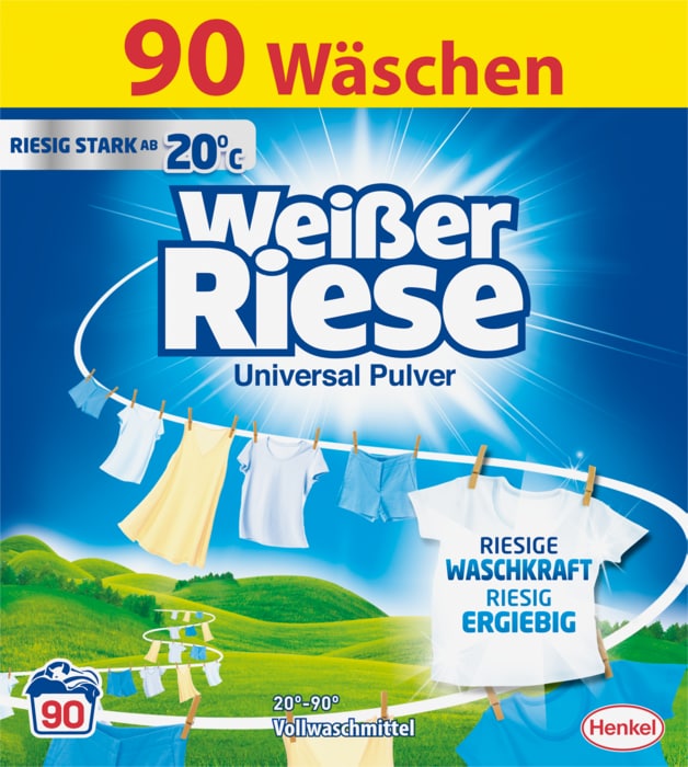 Weißer Riese oder Spee Waschmittel