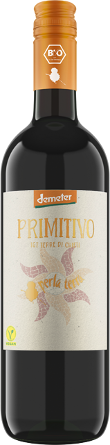 Italien: Demeter Perla Terra Primitivo trocken IGP 