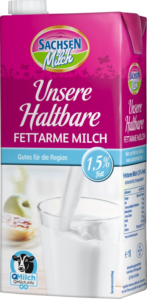 Sachsen Milch Unsere Haltbare Milch