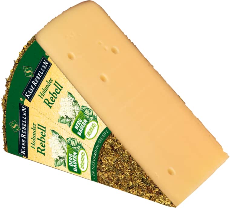 König Ludwig Bierkäse in edlem König Ludwig Dunkelbier gereift oder Rebell