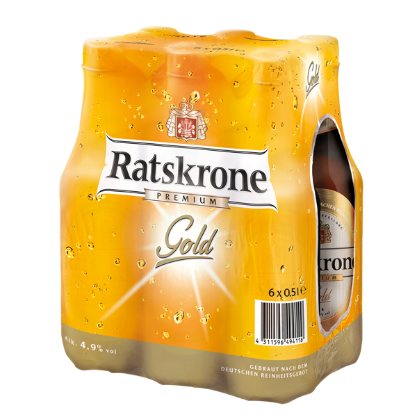 Ratskrone Pilsener oder Gold