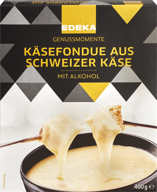 EDEKA Genussmomente Käsefondue aus Schweizer Käse 