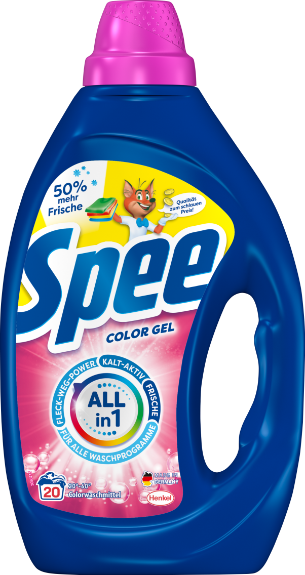 Spee oder Weißer Riese Megaperls, Gel oder Caps