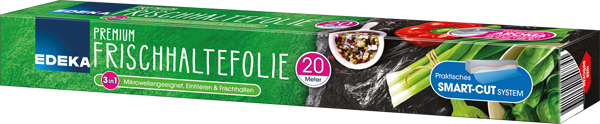EDEKA Frischhaltefolie 3in1