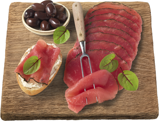 ¹Lachsfleisch „Graved Art“
