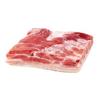 Frischer Schweinebauch