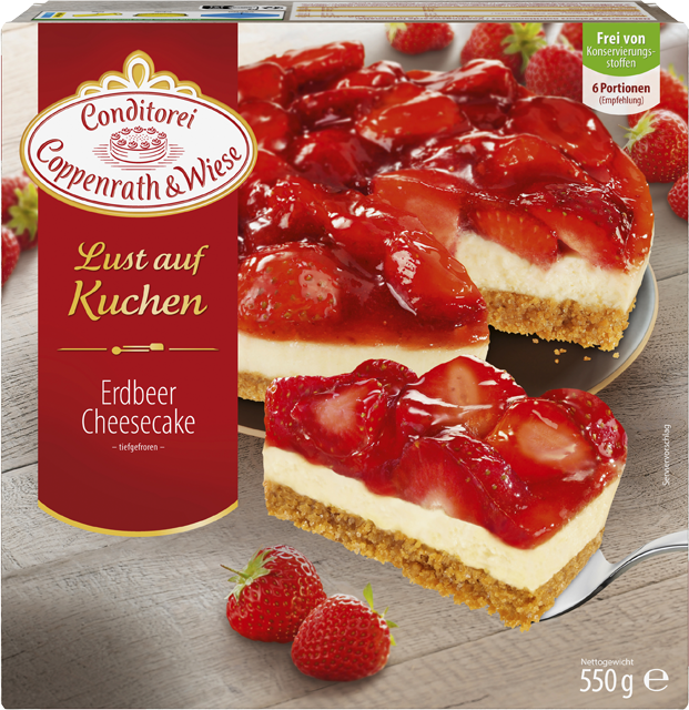 Conditorei Coppenrath & Wiese Erdbeer Cheesecake 