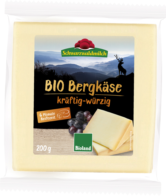 Schwarzwaldmilch Bioland-Bergkäse kräftig-würzig