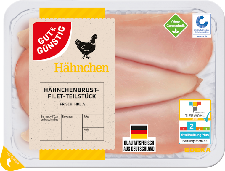 GUT&GÜNSTIG Hähnchen-Brustfilet