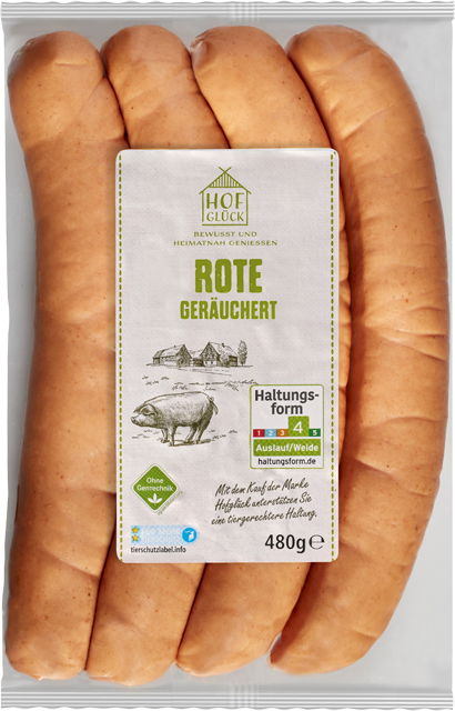 Hofglück Rote Grillwurst 