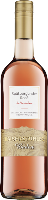 Baden Oberrotweil Spätburgunder Rosé halbtrocken 