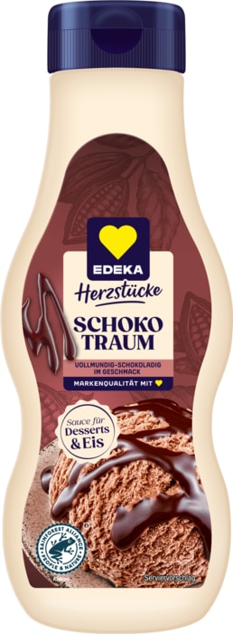 EDEKA Herzstücke Dessertsauce oder Eisglasur