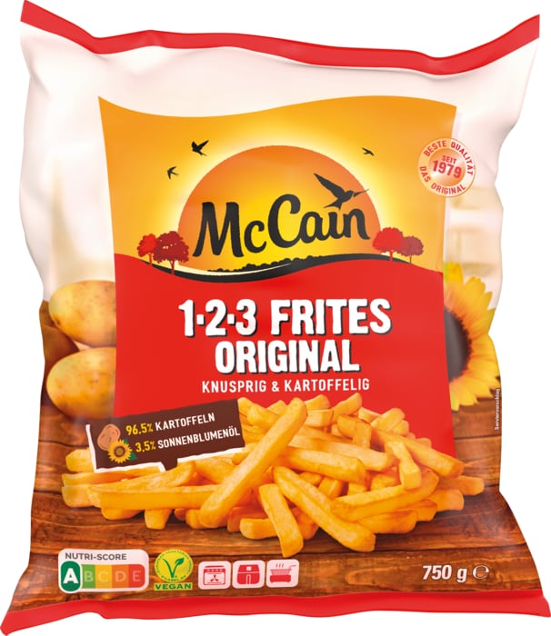 McCain 1*2*3 Frites Original