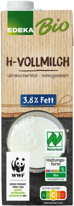 EDEKA Bio H-Vollmilch