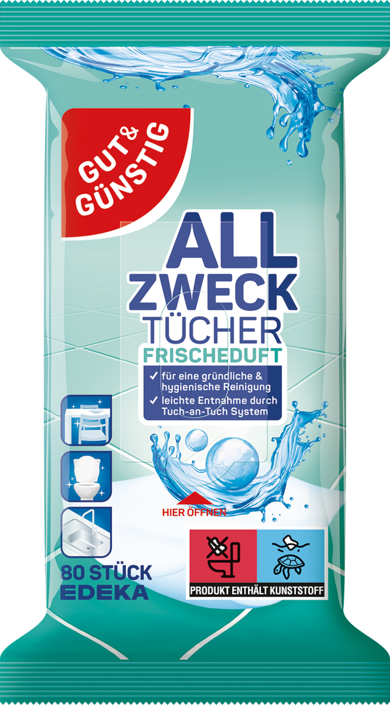 GUT&GÜNSTIG Allzwecktücher
