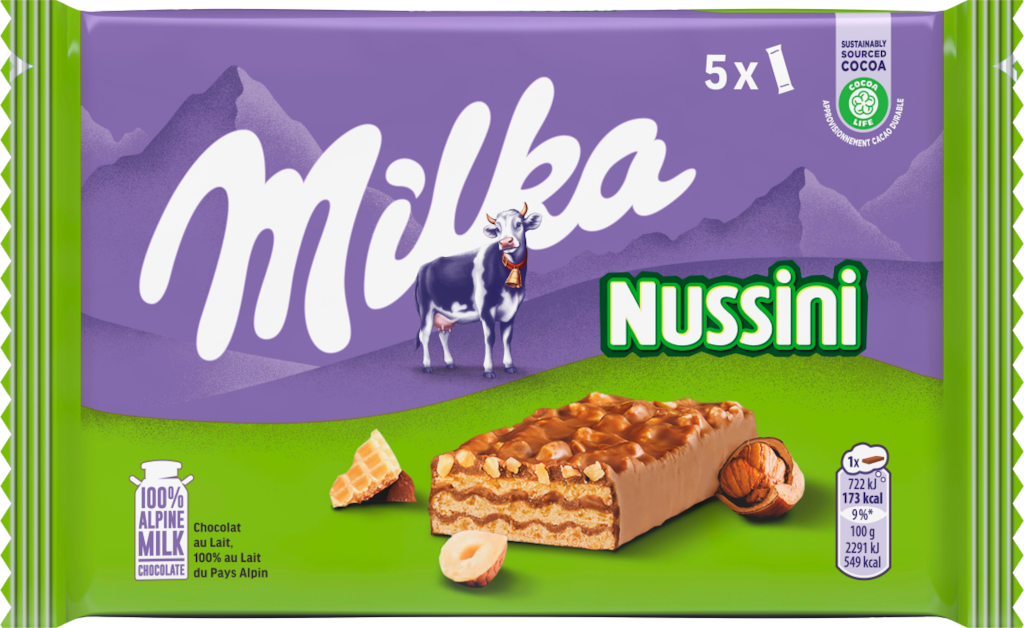 Milka Schokoriegel Nussini