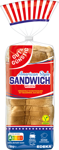 GUT&GÜNSTIG Sandwich American Style