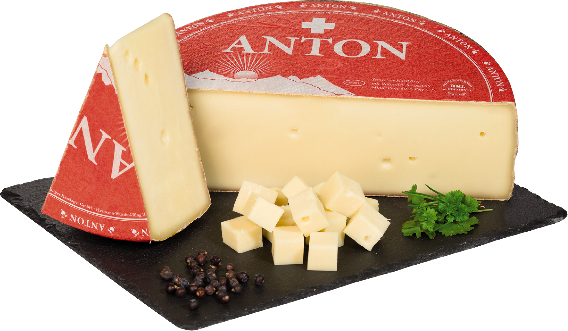 Anton schweizer Hartkäse aus Kuhrohmilch