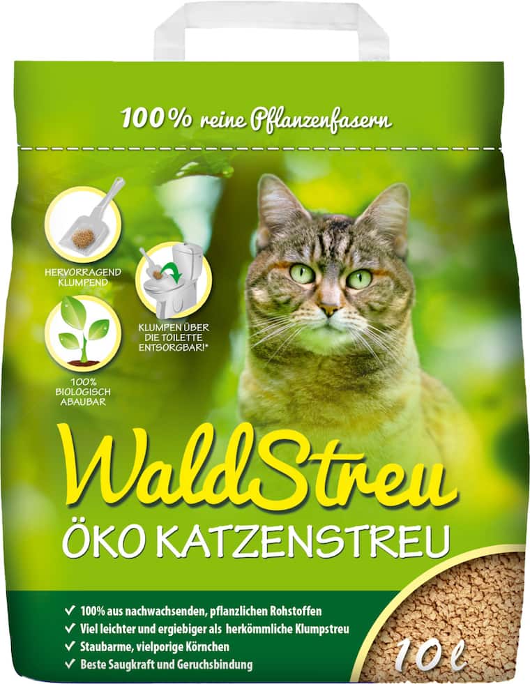 Waldstreu Öko Katzenstreu