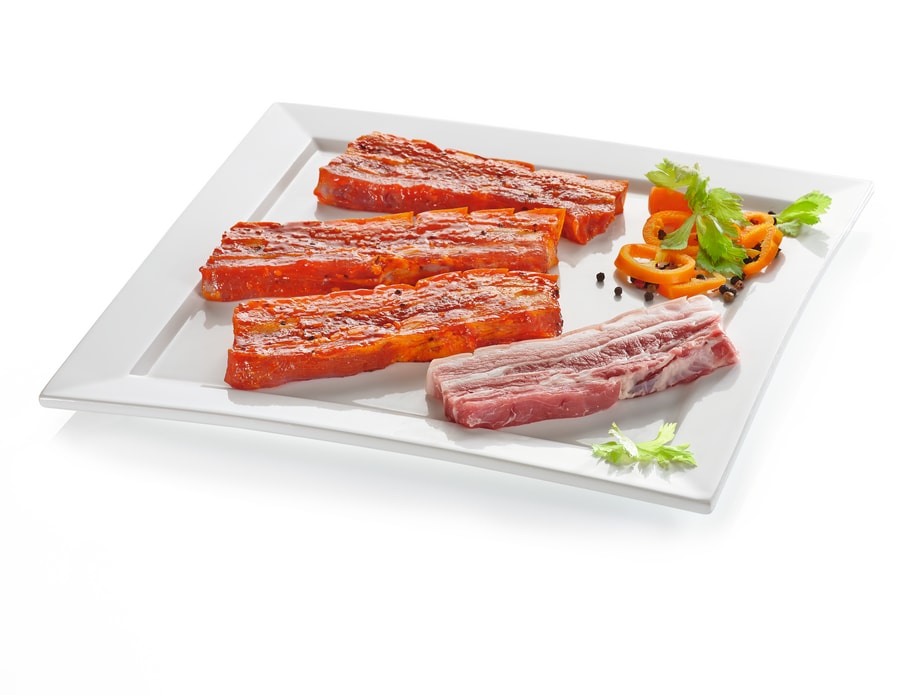 Grillbauchscheiben*