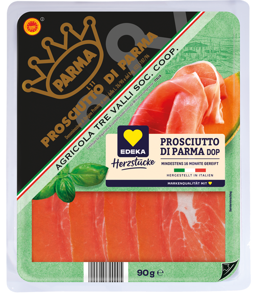 EDEKA Herzstücke Prosciutto di Parma DOP