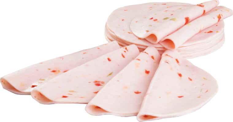 Paprikaschinken- oder Schinkenwurst