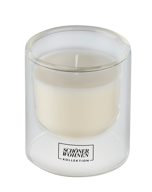 SCHÖNER WOHNEN Duftkerze Zitronengras-Salbei, Vanille-Honig oder Sandelholz-Jasmin