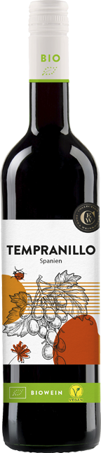Spanien: Bio Tempranillo IGP oder Cabernet  Sauvignon 