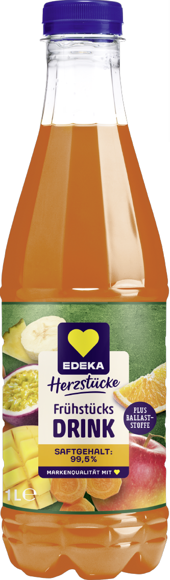 4 x EDEKA Herzstücke Fruchtsaft oder Nektar