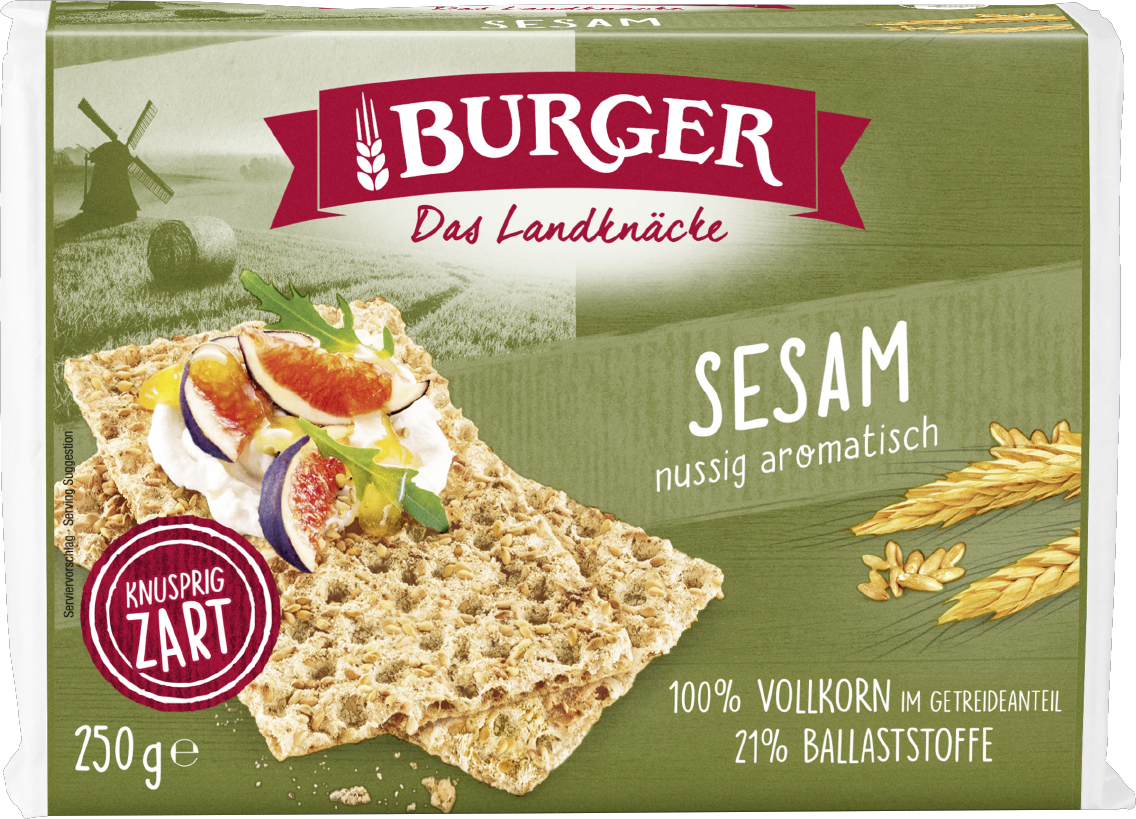 3 x Burger Knäckebrot