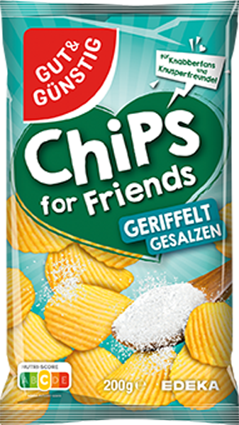 GUT&GÜNSTIG Riffelchips