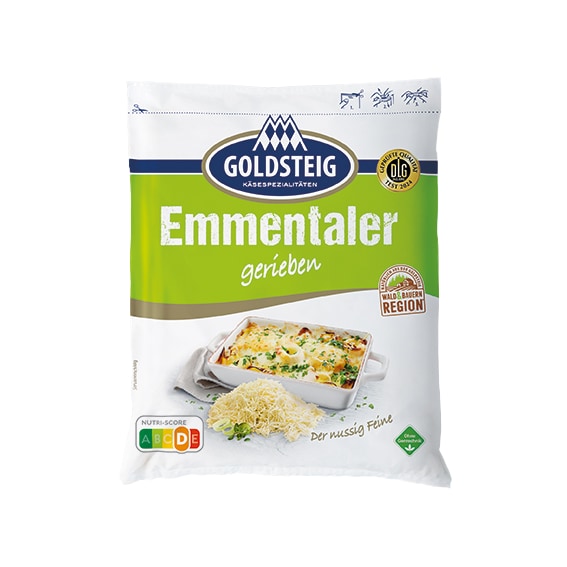 Goldsteig Emmentaler oder Pizza & Pasta Käse