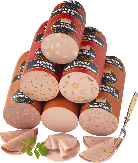 Frischwurst-Aufschnitt gemischt