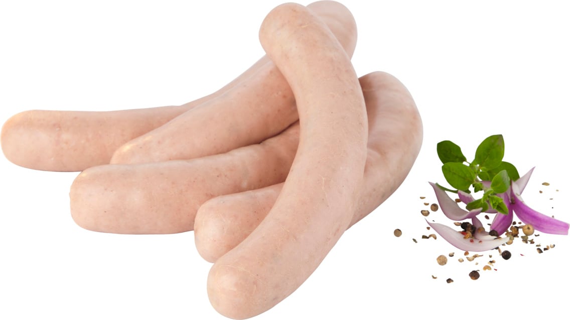 Rostbratwürste oder Bärlauchbratwurst
