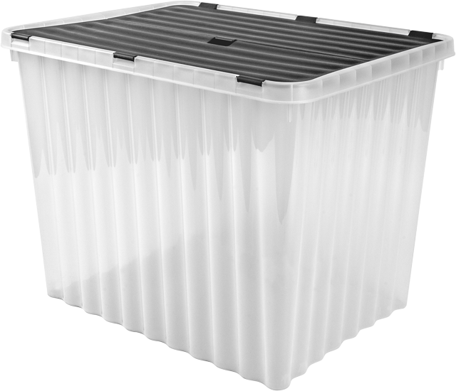 Aufbewahrungsbox mit Klappdeckel