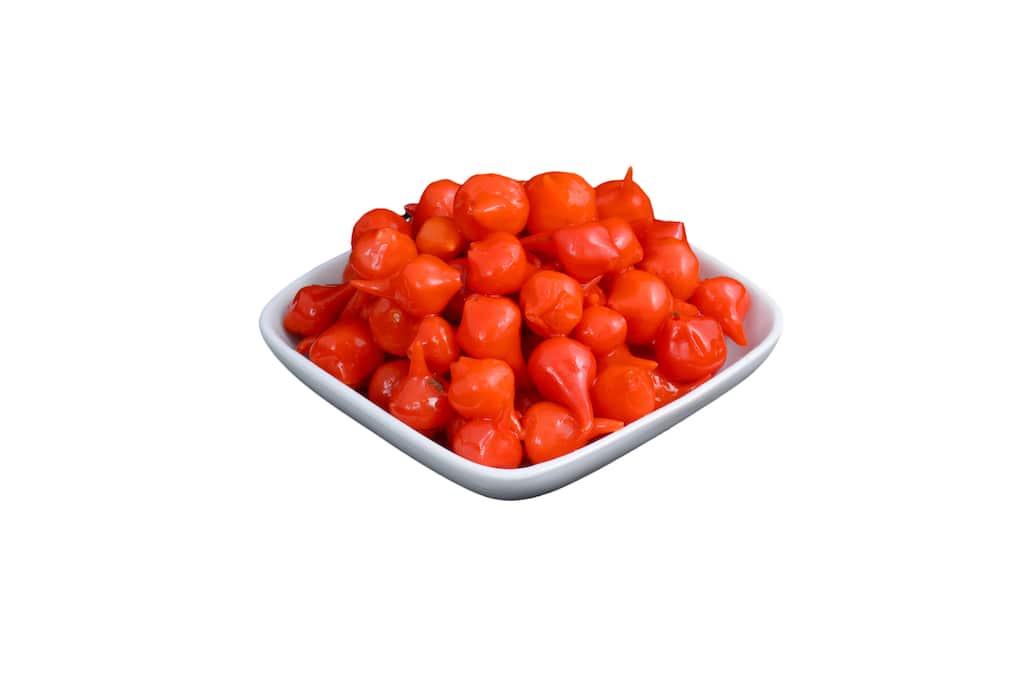 Rote Sweet Pepper-Drops