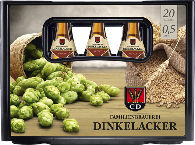 Dinkelacker Privat oder CD-Pils 