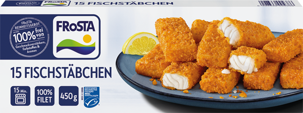 Frosta Fischgerichte, Vegane Fisch-Alternativen, Pfannen- oder Backofenfisch