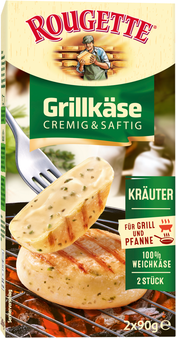 Rougette Grill- oder Ofenkäse