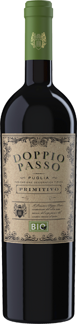 Italien: Bio Doppio Passo Primitivo IGT oder Grillo Sicilia DOC trocken