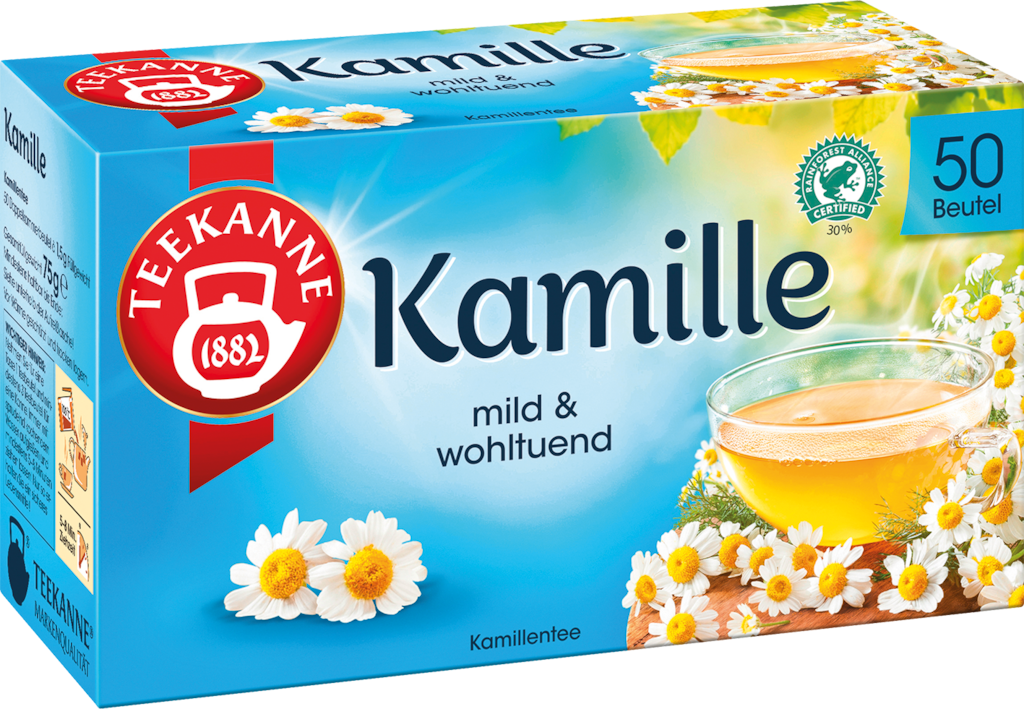 Teekanne Kräuter- oder Früchtetee