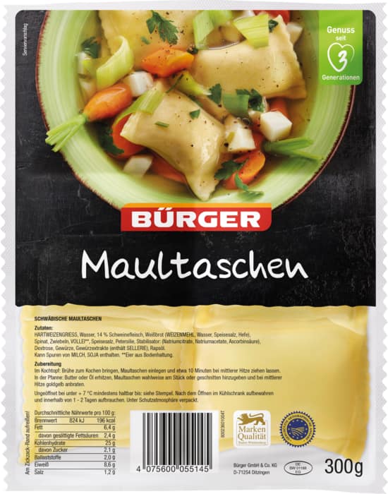 Bürger Maultaschen